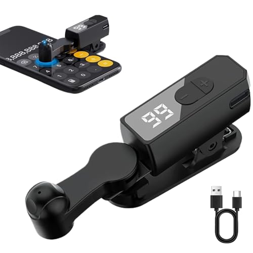 DONGFANGB オートクリッカー スマホ連打機 自動タップ 高速連打 180度回転 無音設計 コンパクト iOS/Android対応 Tiktok/ライブ/ゲーム周回用 (ブラック)