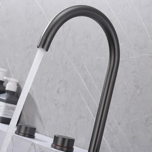 Baignier de douche de baignoire tape chrome double levier LWX