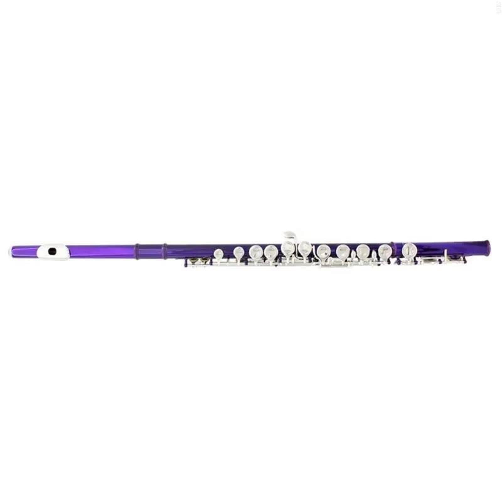 Flute Instruments Profesjonalny flet C z 16 klawiszami i zamkniętym otworem