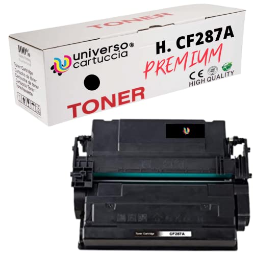 Toner Rebuilt 87A CF287A compatible pour HP LaserJet Enterprise M506dn et Pro M501dn