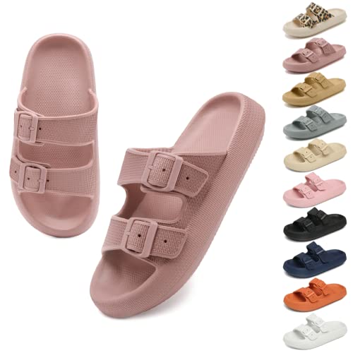 Geweo Badeschuhe Hausschuhe Pantoletten Damen Herren Sommer Schlappen Mit...