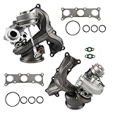 labwork Twin Turbos Turbocharger TD03 Replacement for BMW N54 335i 335xi 335is 3.0L 2007-2013 49131-07016