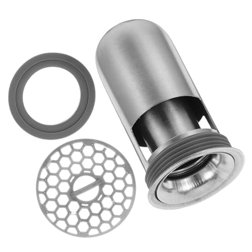 Operitacx Núcleo de Drenaje para Suelo de Ducha Acero Inoxidable Diseño Elegante y Moderno Filtro Antirretorno con Gran para Drenaje Rápido Sellado Eficaz contra Olores Compatible con