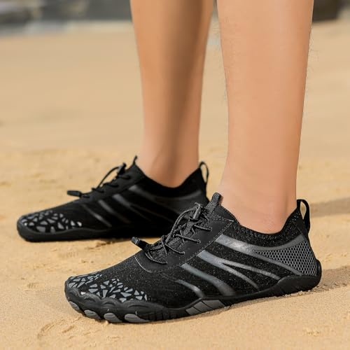Image of Hike Barefoot Shoes Womens Mens, Pro Water Shoes Barefoot Hike Shoes, Wide Toe Box Non-Slip Breathable