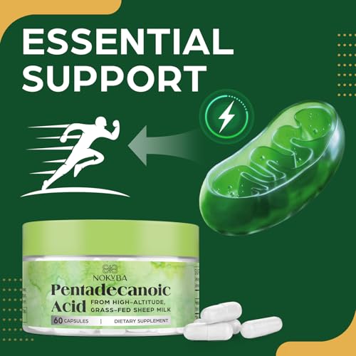 Image of C15:0 Pentadecanoic Acid Supplement 300mg Essential Fatty Acids - 120 Days Supply