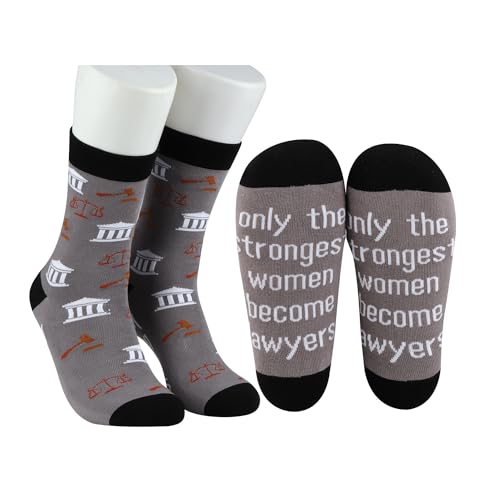 MBMSO Lawyer Attorney Socks Only the Strongest Women Become Lawyer ...