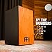 String Cajon Box Drum Instrument with Internal Snare Strings, Adjustable — NOT MADE IN CHINA — Play with Your Hands, 2-YEAR WARRANTY