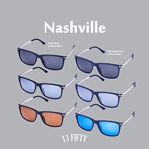 13Fifty Nashville Polarized Retro Unisex Sunglasses -Multiple Options2