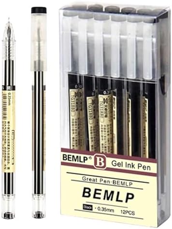 TIESOME Kugelschreiber, 8PCS 1.0mm Glatte Schreibstift