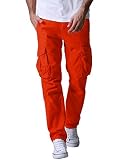 Borderlands Psycho DIY Costume Guide: Become a Vault Hunter's Nightmare 3 Match Cargo Pants in Orange