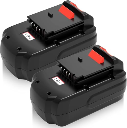 Dosctt 2 Pack PC18B 4500mAh Ni-Mh Replacement for Porter Cable 18V Battery Ni-Mh Compatible with Porter Cable 18 Volt PC18B-2 PCC489N PC18BL for Cordless Power Tools