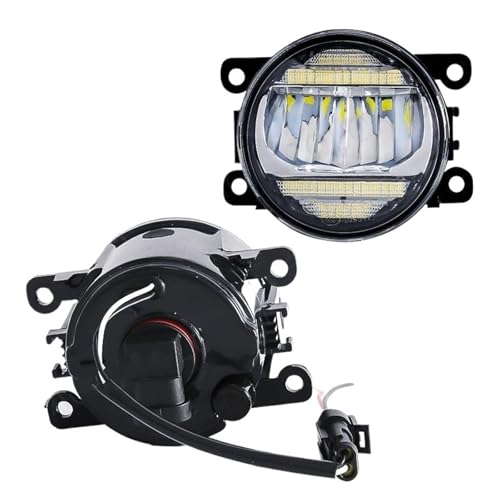 Antibrouillard Ford Fiesta Van Box 2003-2009 feux de jour voiture LED DRL 2in1