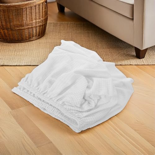 Funda para banco rectangular jacquard ideal para transformar el asiento del dormitorio 8