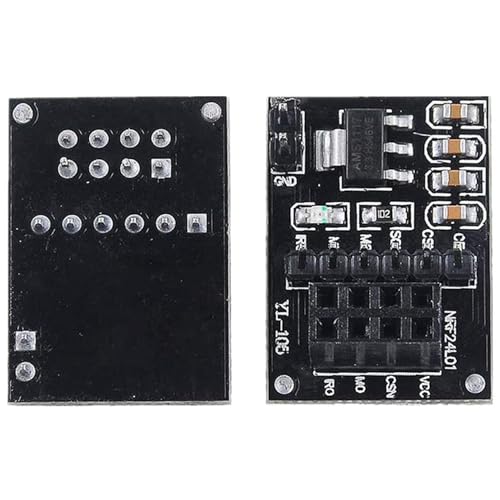 Módulo Transceptor NRF24L01 con antena SMA de 8 piezas para proyectos inalámbricos a 2,4 GHz 7