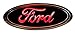 Reese Towpower 86065 Licensed LED Hitch Light Cover with Ford Logo, Chrome Finish