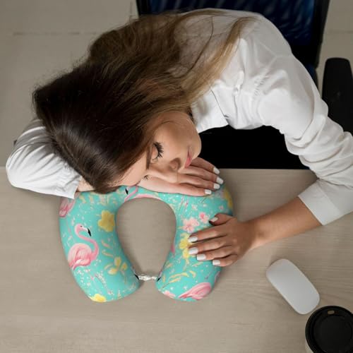 Almohada de viaje espuma viscoelástica tamaño único miniatura 7