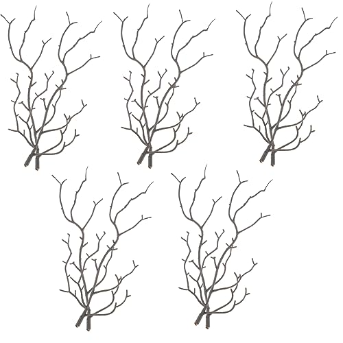 OFFSCH 10 piezas de ramas artificiales para bricolaje, ramas de cuerno secas artificiales, ramas creativas para rellenar, ramas de árbol decorativas, ramas de árbol secas artificiales decoración de