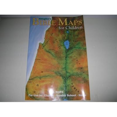 Abingdon's Bible Maps for Children: 11 Maps for Use in : Church, Sunday School, Home