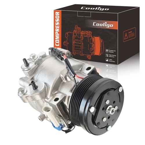 Image of A /C Compressor with Clutch Replacement for Buick Encore 2013-2022 | Fit for Chevy Trax 2015-2022,for Chevy Sonic 2013-2020,Replaces CO22301C,26699506,42623009,42698422,42783843,94517798