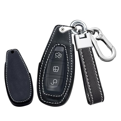 Coque de clé Ford Fusion Kuga étui cuir boîtier 3 boutons 2013