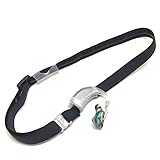 Ear Suspenders Headband for Hearing Aid Retention (Black)