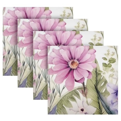 Set de 6 Servilletas de Tela Wild Flower 50.5x50.5 cm miniatura 5