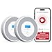 Produktbild X-Sense XP0A-iR Rauch und CO Melder mit Sprachalarm und Standortansage, WLAN Kombinierter Rauch- und Kohlenmonoxidmelder für 17 festlegbare Räumekompatibel mit der X-Sense Home Security-App, 2er Set