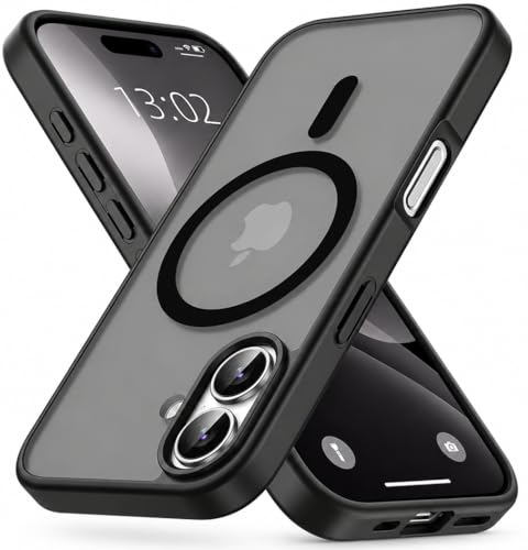 Image of EGOTUDE Frosted Case for iPhone (iPhone 16 Plus) Black