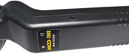 American Hawks Hand Held Metal Detector with Red LED and Audio Sound Alert | High Sensitivity Handheld Wand Security Inspection Scanner Detects Weapons, Knives Airport, Train Station, Federal Entrance
