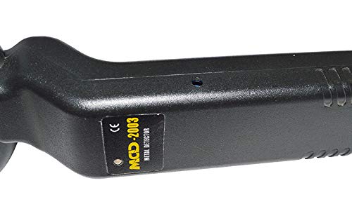 American Hawks Hand Held Metal Detector With Red Led And Audio Sound Alert | High Sensitivity Handheld Wand Security Inspection Scanner Detects Weapons, Knives Airport, Train Station, Federal Entrance #TOP4