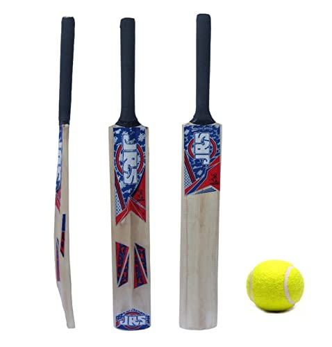 JRS Kids Popular Willow Cricket Bat for Boys with Cricket Tennis Ball Pack of 1(6-7 Year Year Old Kids), Wood (B09J2PPXX3) Amazon Price History, Amazon Price Tracker
