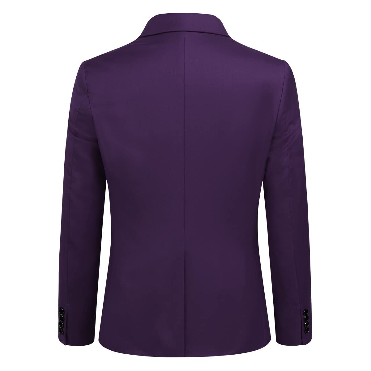 YOUTHUP Abito da Uomo 3 Pezzi Completo Eleganti in Matrimonio e Slim Fit Blazer Gilet Pantaloni