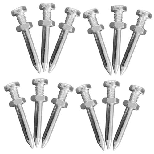 Toyvian Zapatos Aireadores De Césped Clavijas De 4,2 Cm, 26 Piezas para Jardín y Césped Compactado, Herramienta Aireadora Duradera y Resistente para Oxigenar y Nutrir Suelo Exterior