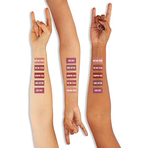 Eddie Funkhouser Twisted Kisses Matte Lip Crayon, Long Lasting Matte Lipstick (The Big Tease) #TOP3