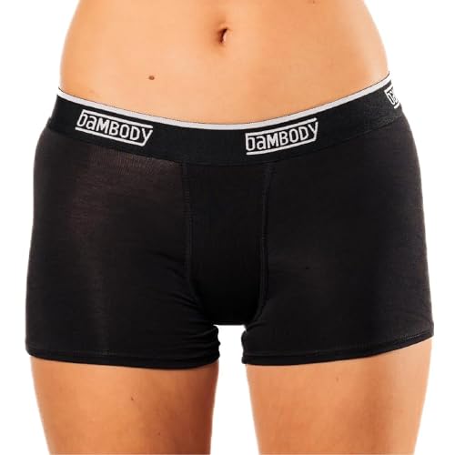 Image of Bambody Absorbent Boy Short, Period Underwear for Women and Teens - Protective - Soft, Comfortable, Breathable