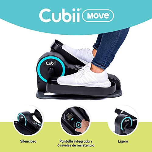Miniatura 2 de Cubii Move Elíptica Pedales Estáticos De Escritorio Con Pantalla Lcd De Seguimiento Y Resistencia Ajustable - Accesorio Para Pedalear Sentado En Casa - Ejercitador De Piernas