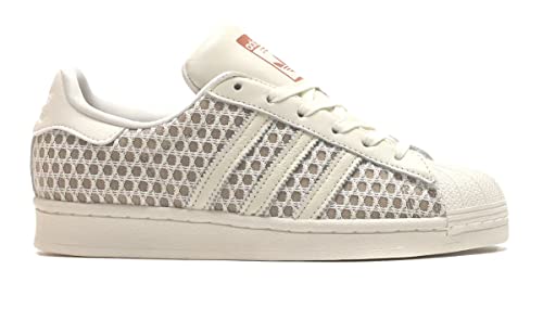 adidas X Ivy Park Superstar IVYTOPIA Unisex Junior Shoes, Off White/Off White/Magic Earth, US 6 M/ 7.5 W