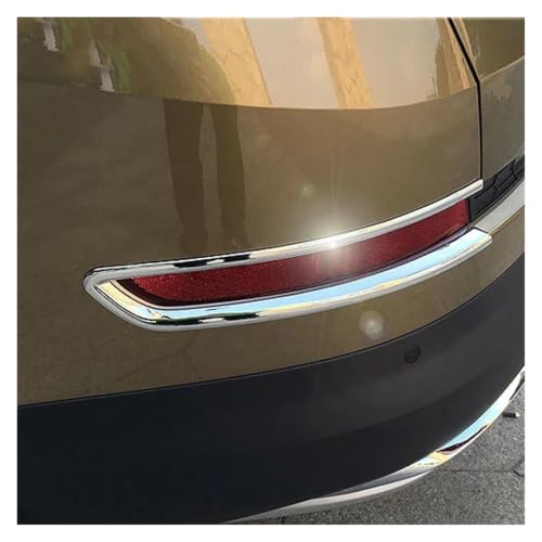 Bisel cromado para Skoda Kodiaq 2016-2020: protector abs de luz trasera para coche 5