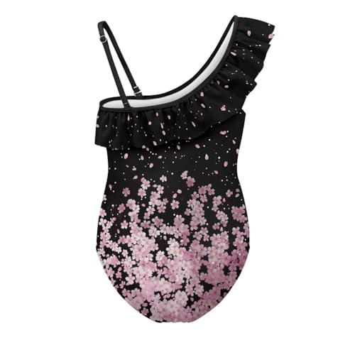 Image of Yzaoxia Girls Swimsuits One Piece Bathing Suit Sleeveless Gymnastics Swimwear for Kids 3-14Y