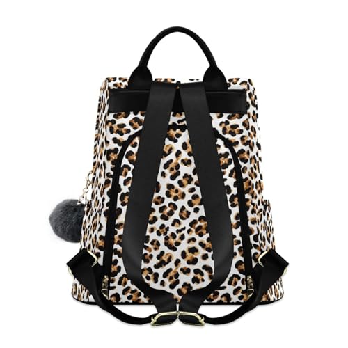 Sac à dos imprimé léopard résoud vos problèmes de rangement avec style - 2