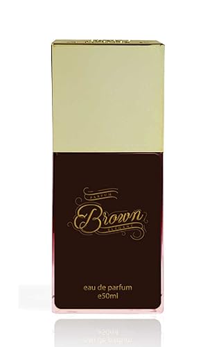 AHMED BROWN EDP - 1.7fl oz  Eau de Parfume unisex para hombres y mujeres (magra masculina)  Fragancia oriental con aromas dulces y acordes