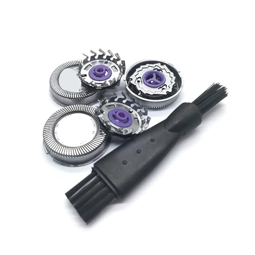 HQ56�J�~�\���w�b�h�����p�V�F�[�o�[�w�b�h3�APhilips HQ3 HQ55 HQ46 PQ206 HQ912 YQ308 HQ902 HQ905 AT610 AT620 HQ5812 HQ5625�ɑΉ��A�d�C�J�~�\���A�N�Z�T���[(9pcs)