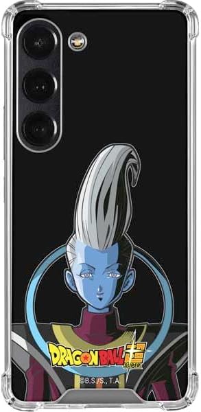 Skinit Clear Phone Case Compatible with Galaxy S23 - Officially Licensed Dragon Ball Super Goku Design