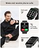 Tensky Smartwatch para hombre/mujer Android/iPhone/Samsung, Alexa integrada, pantalla táctil de 1.8", rastreador de actividad física con llamadas entrantes/salientes, resistente al agua 3ATM, monitor de frecuencia cardíaca, sueño y SpO2, más de 120 modos deportivos 4