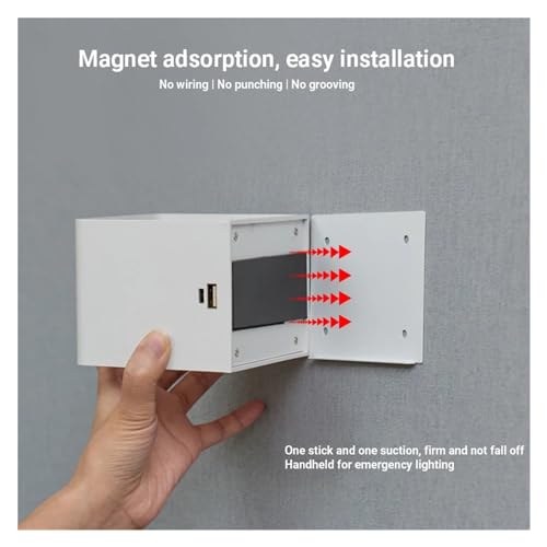 Aplique de pared LED recargable de madera con sensor de movimiento para dormitorio 7