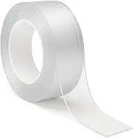 Fita Mágica Nano Adesiva Dupla Face Transparente 3cm x 3m – Super Aderente, Fixação Forte Sem Furos, Não Estraga a Parede, Fácil de Remover