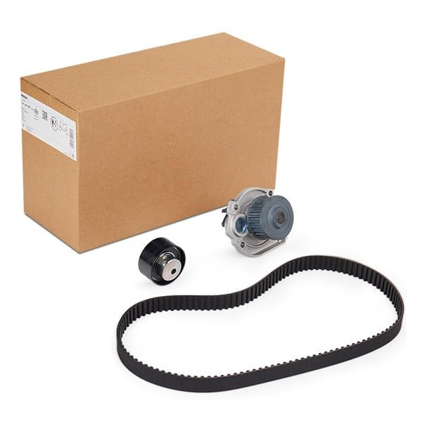 Kit De Distribution + Pompe à Eau BOSCH - Compatible OPEL Astra H, FIAT Punto, ALFA ROMEO 159... - Référence 1 987 946 987