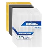 6-Pack 1712-0093-00 Kit for Winix HR950 Filter Replacement - Compatible with Winix HR 950 Pet Filters Air Purifier HEPA H13 with Winx Honeycomb Activated Carbon & Pre-Filters Parts PreFilters