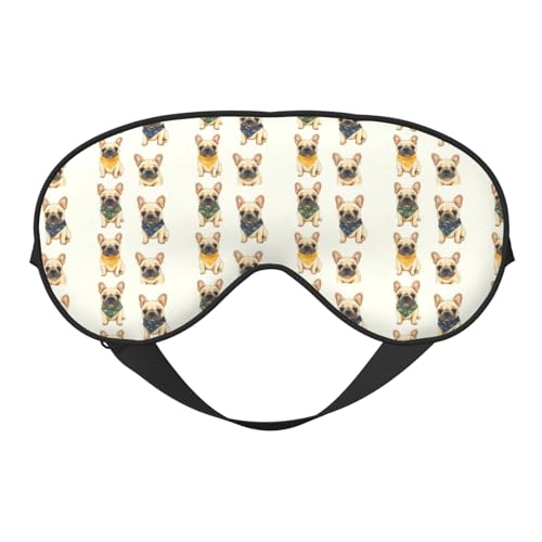 Design regolabile: dotata di un cinturino elastico regolabile, la nostra graziosa maschera per gli occhi con stampa di cane carlino consente la personalizzazione al livello di comfort desiderato senza esercitare pressione sugli occhi. La mascherina può essere indossata su entrambi i lati, aggiungendo comodità e versatilità alla routine del sonno