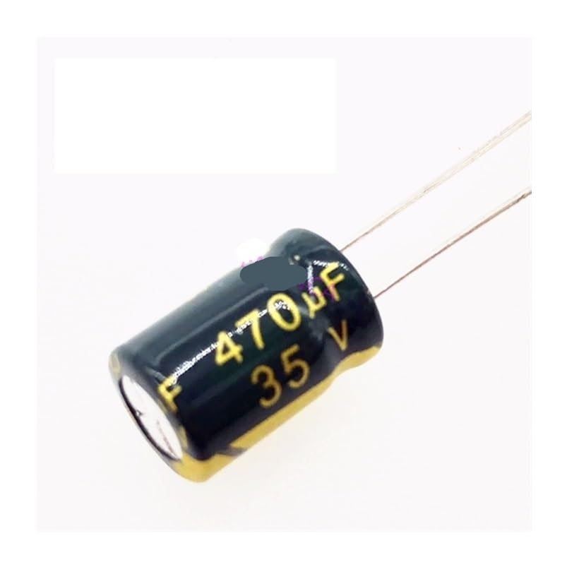 Condensateur aluminium 470uF 35V haute fréquence 8x12mm de rechange